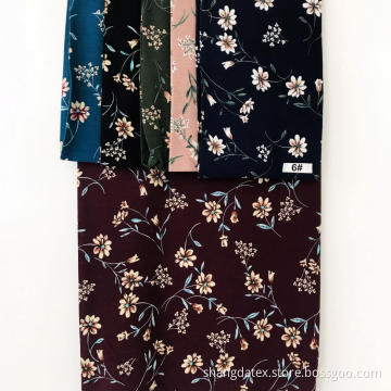 Shaoxing Textile Crepe Rayon Print For Cloth